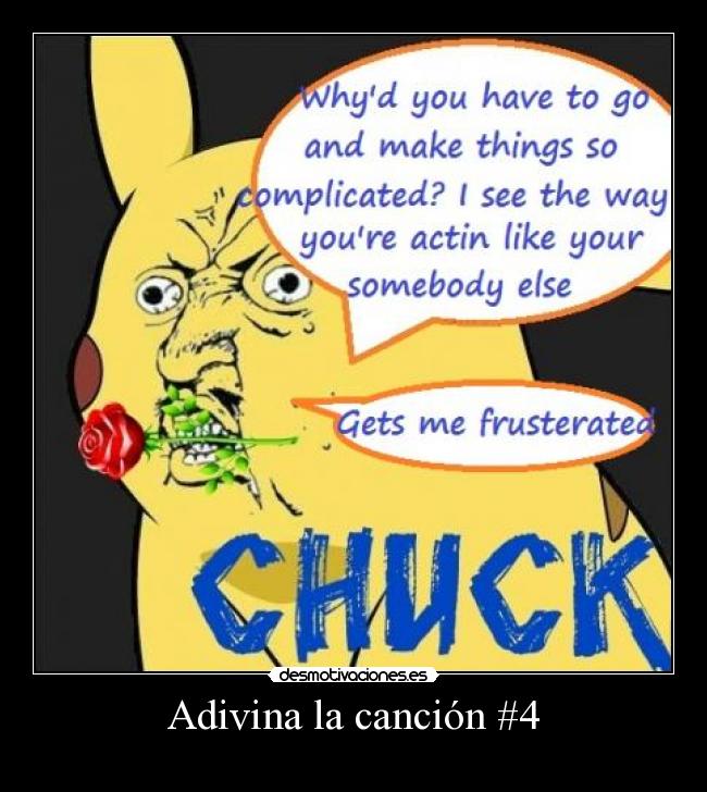 Adivina la canción #4 -