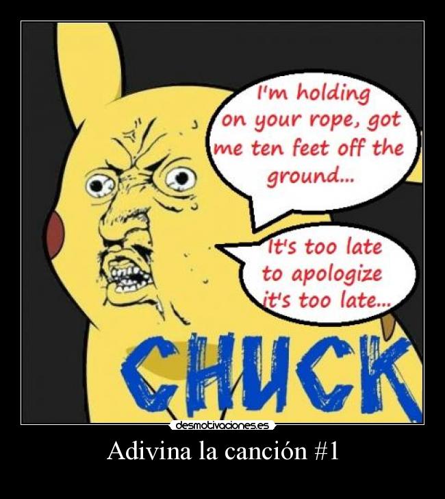 Adivina la canción #1 -