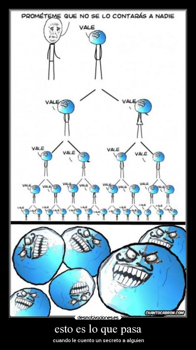 esto es lo que pasa -