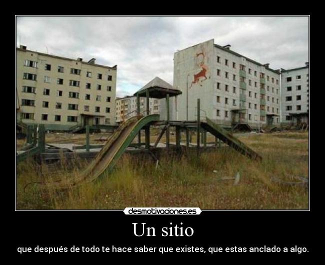 Un sitio -