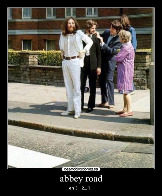 abbey road - en 3... 2... 1...