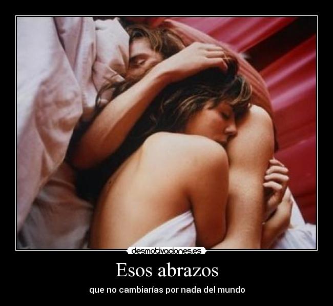 Esos abrazos -