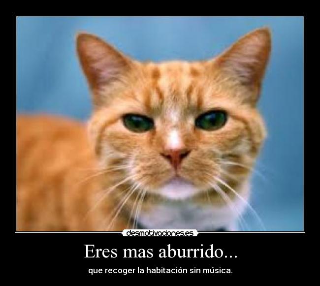 Eres mas aburrido... -