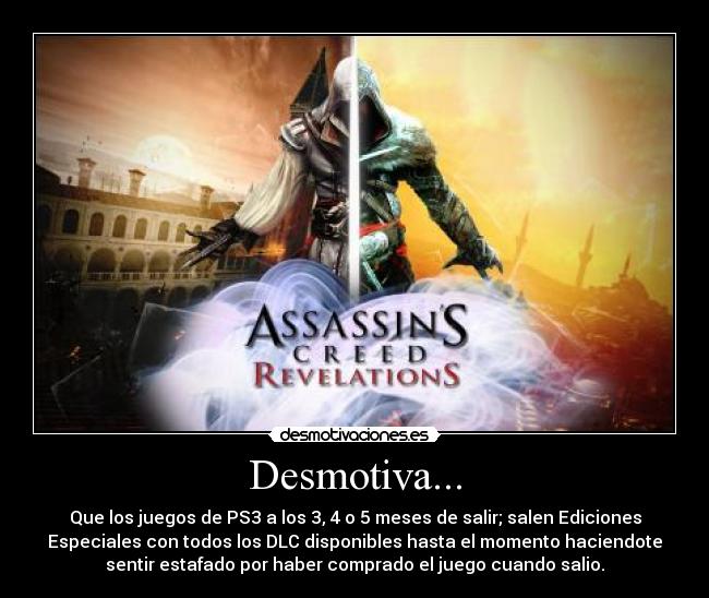 carteles juegos playstation dlc sony desmotivaciones