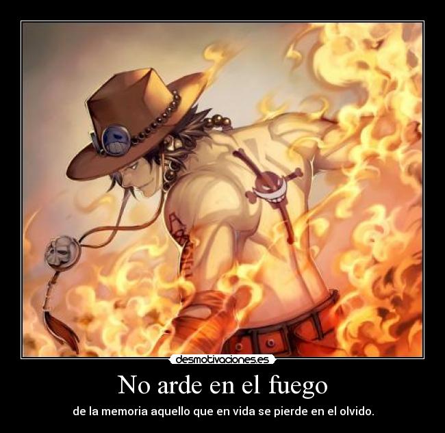 carteles one piece portgas ace desmotivaciones