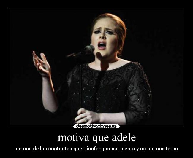 motiva que adele -