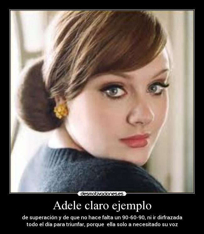 Adele claro ejemplo -