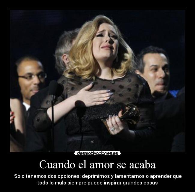 Cuando el amor se acaba -