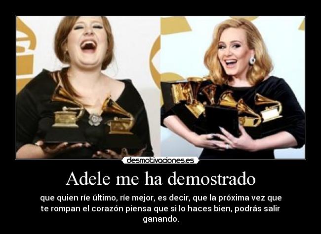 Adele me ha demostrado - 