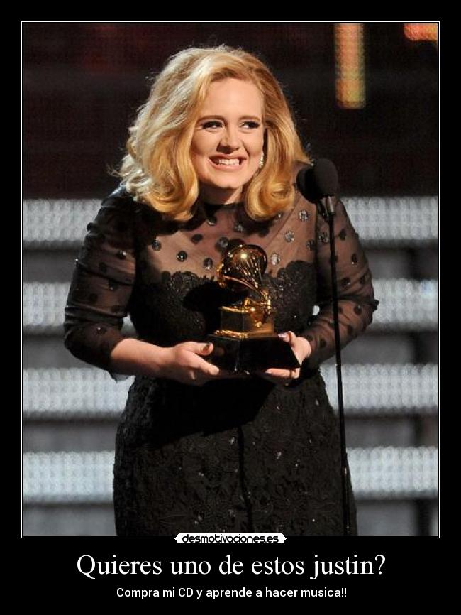 Quieres uno de estos justin? - 