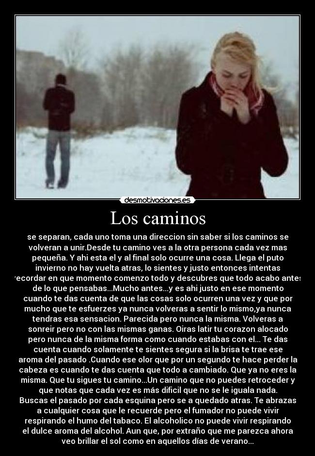 Los caminos -