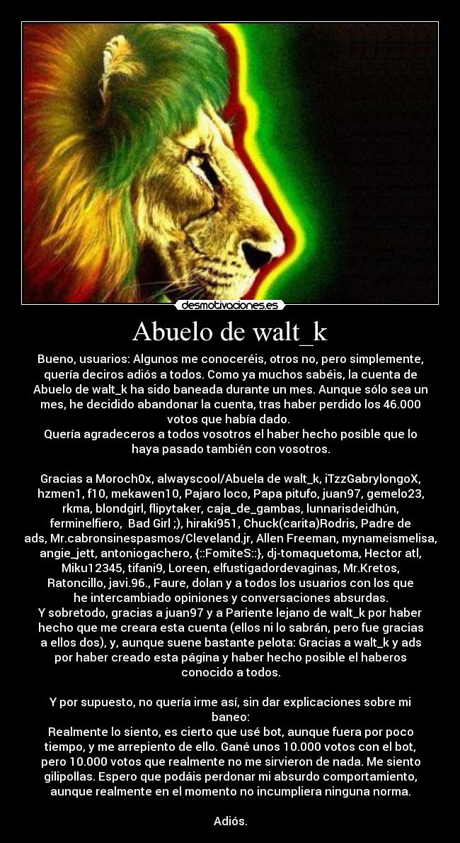 carteles cartel despedida abuelo elclanviral clanclan clan clanvirus clanl bollicao intruders clanhoygan desmotivaciones