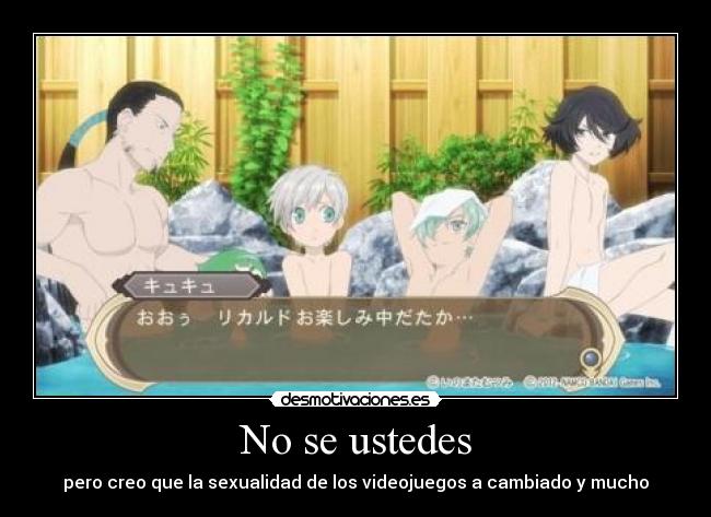 No se ustedes - 