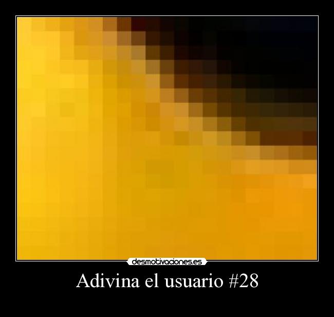 Adivina el usuario #28 - 