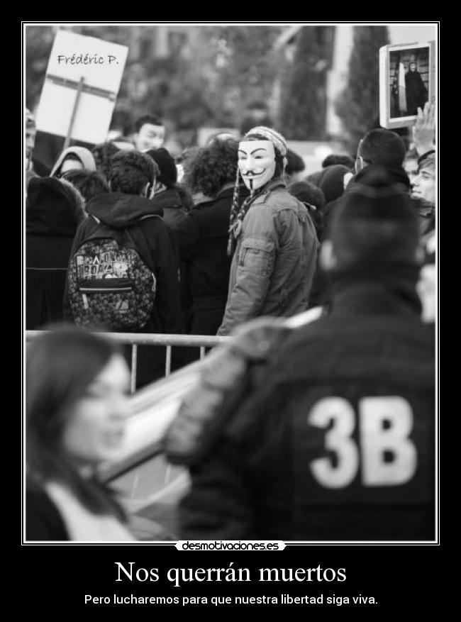 Nos querrán muertos - 