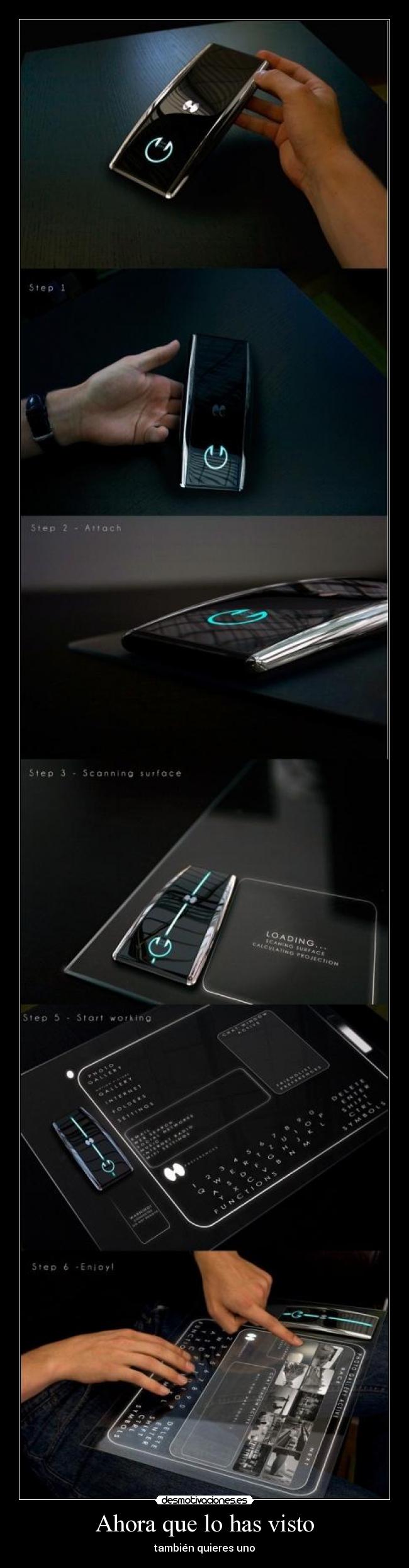 Ahora que lo has visto -