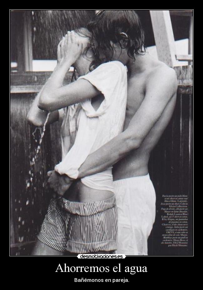 Ahorremos el agua - 