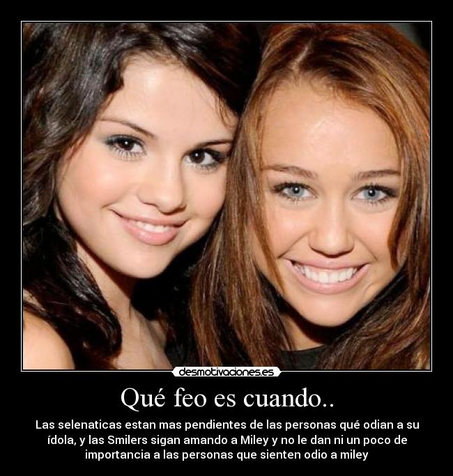 Qué feo es cuando.. - 