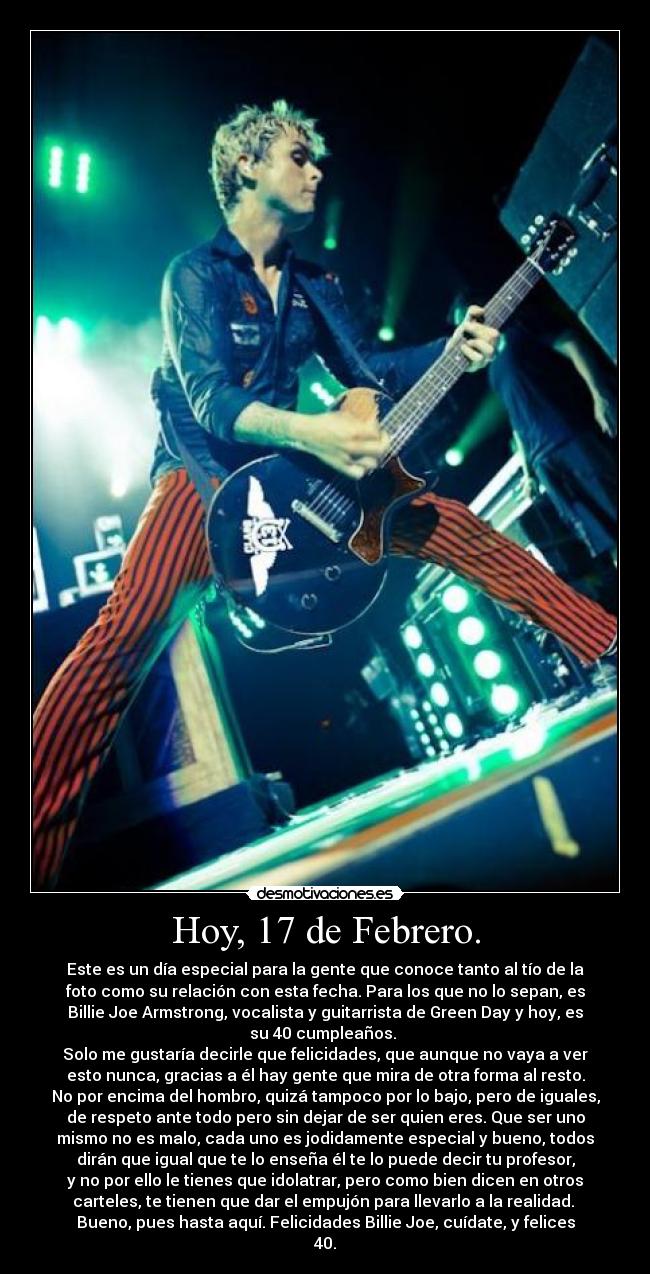 Hoy, 17 de Febrero. - 