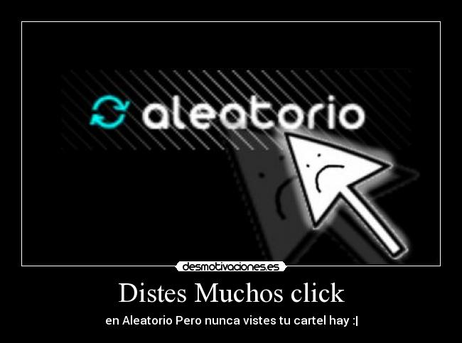 Distes Muchos click - 