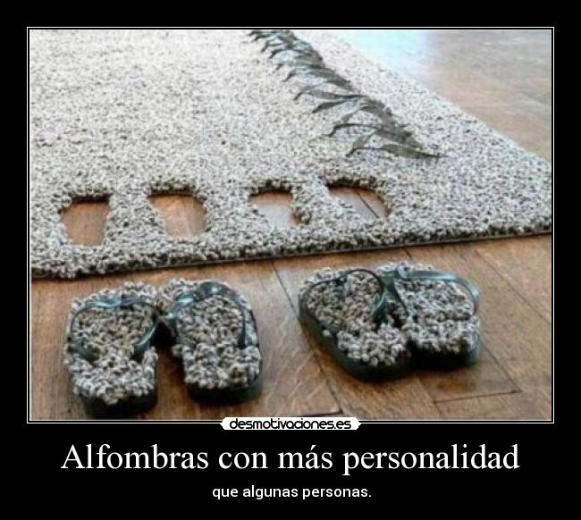 Alfombras con más personalidad -
