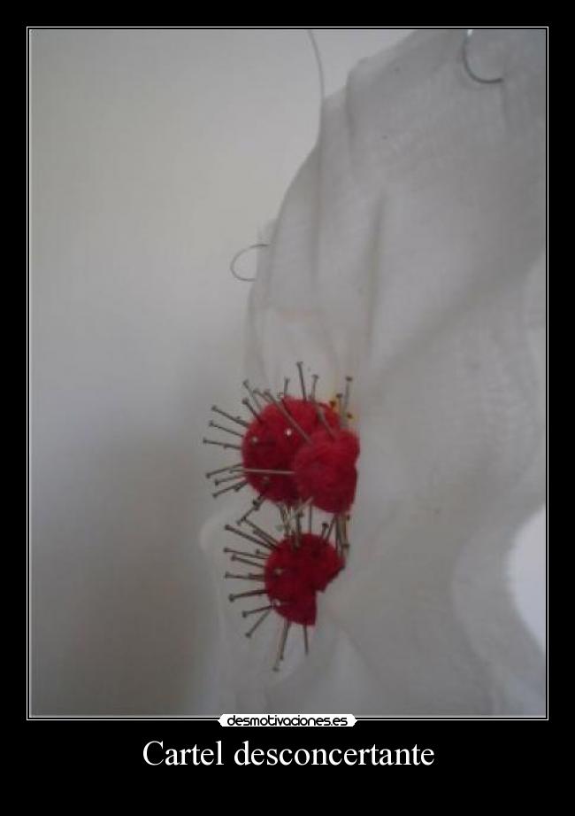 Cartel desconcertante - 