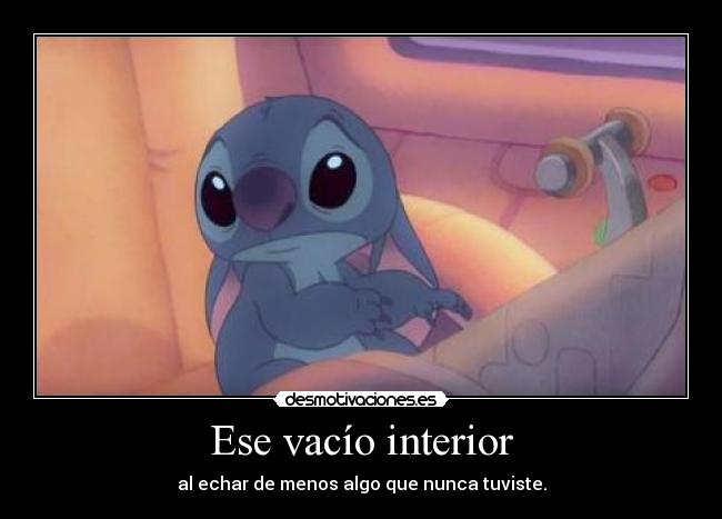 Ese vacío interior - 