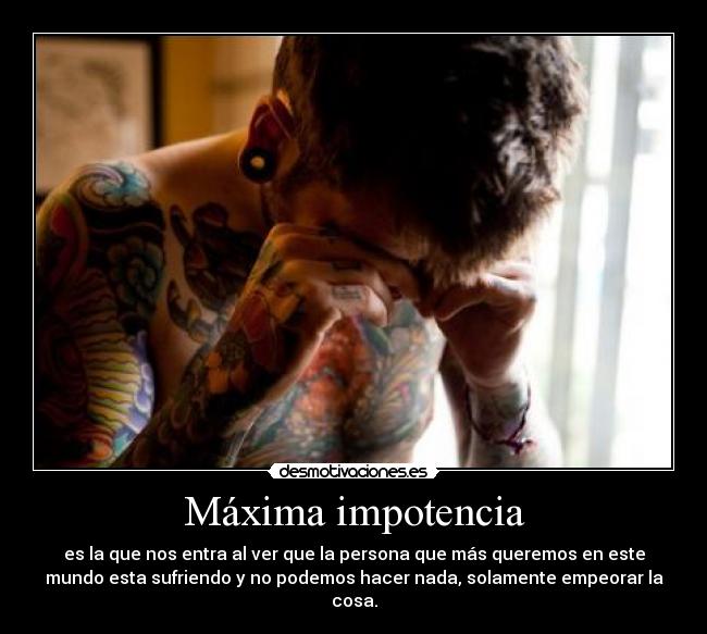 Máxima impotencia -