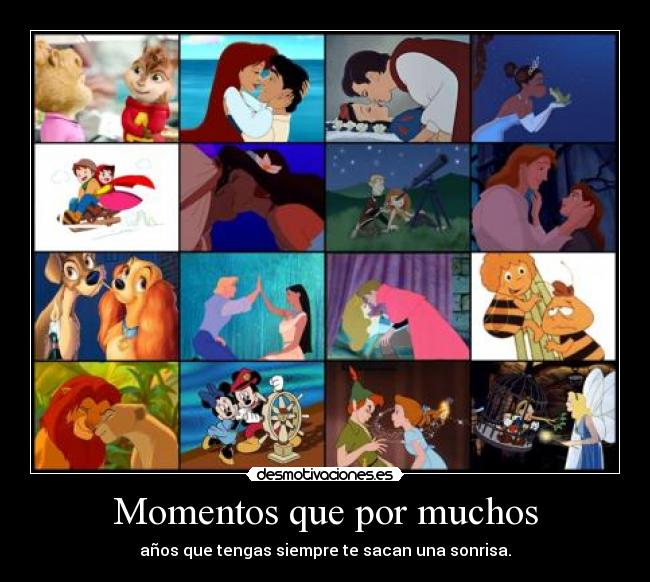 Momentos que por muchos -