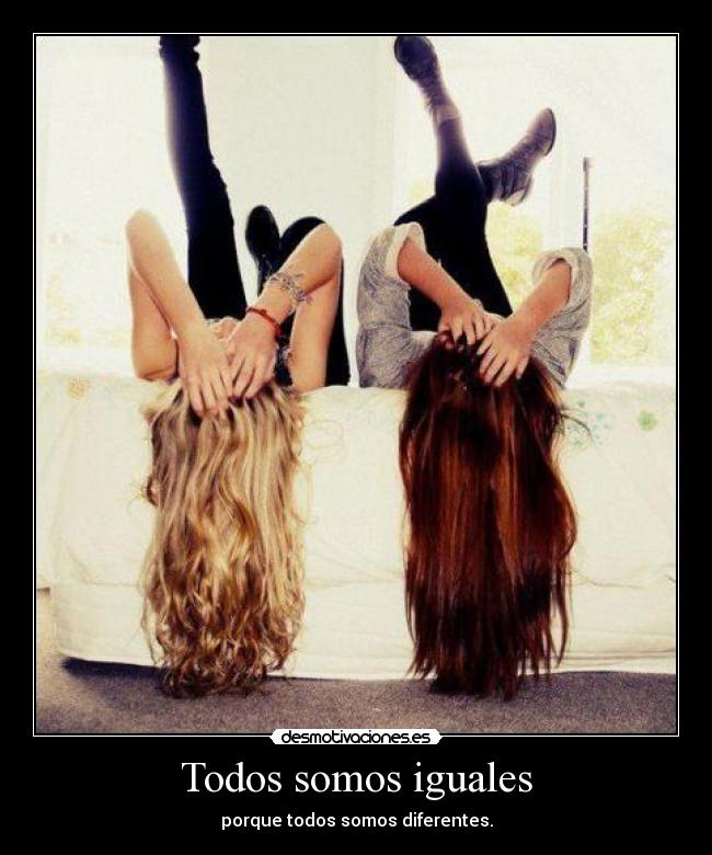 Todos somos iguales -