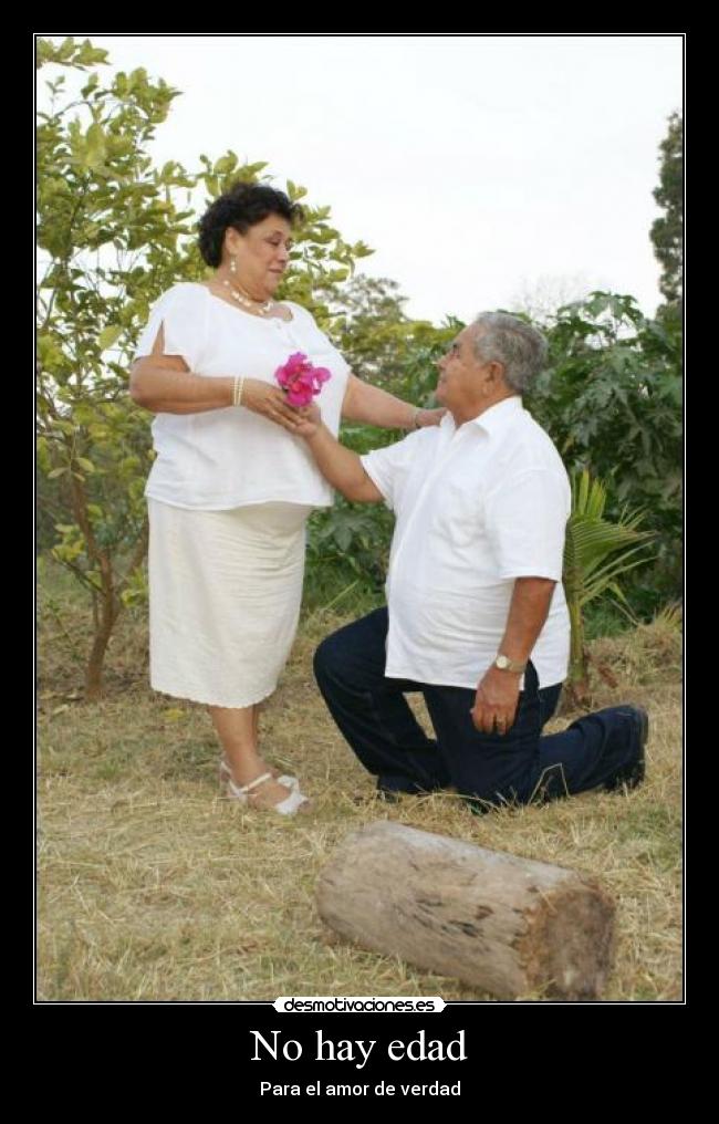 No hay edad -
