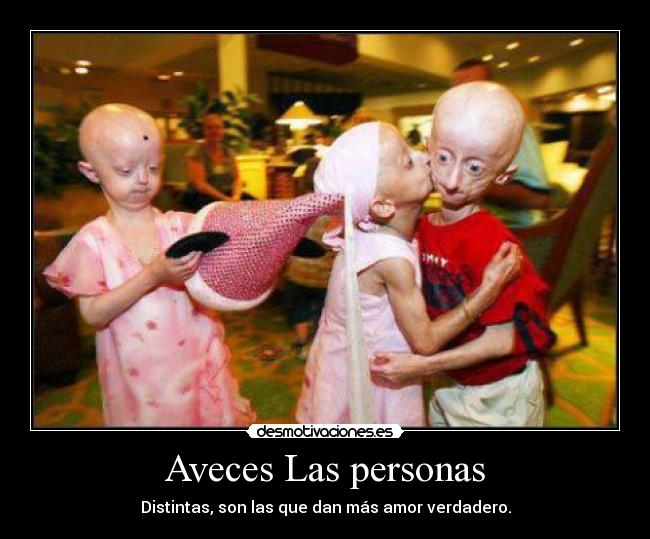 Aveces Las personas - 