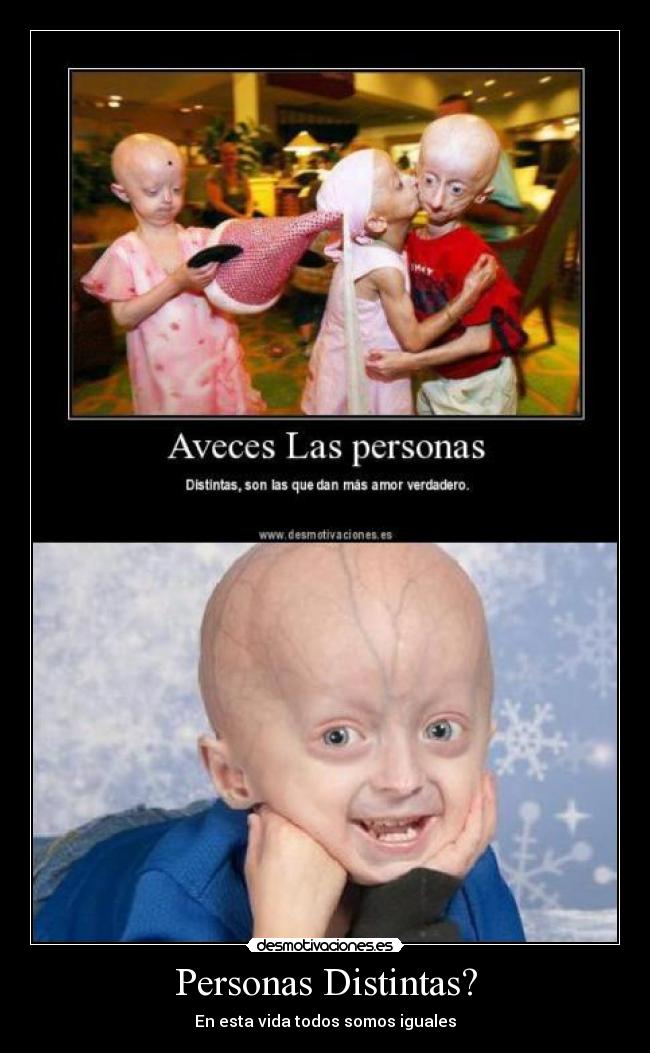 Personas Distintas? -