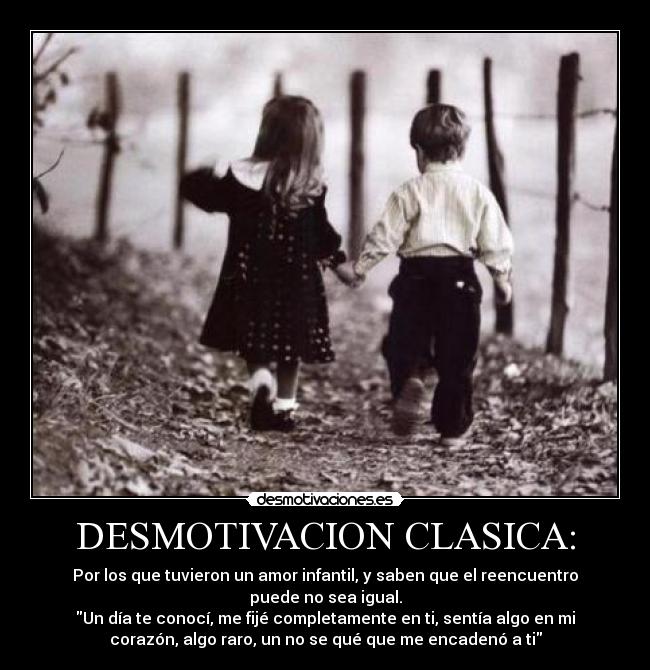 DESMOTIVACION CLASICA: -