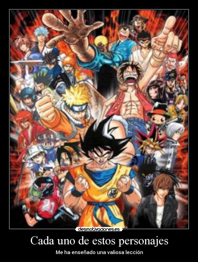 Cada uno de estos personajes - 