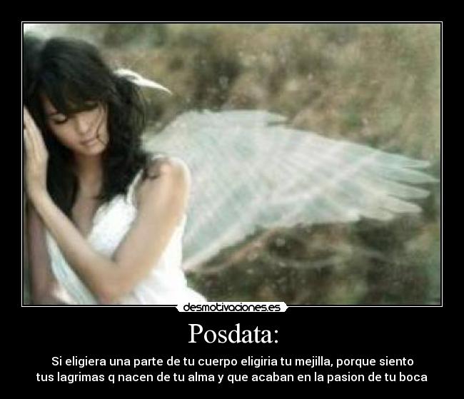 Posdata: - 