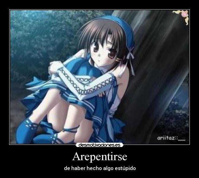 Arepentirse - 