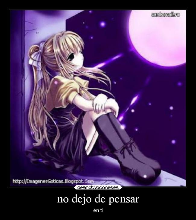 no dejo de pensar -