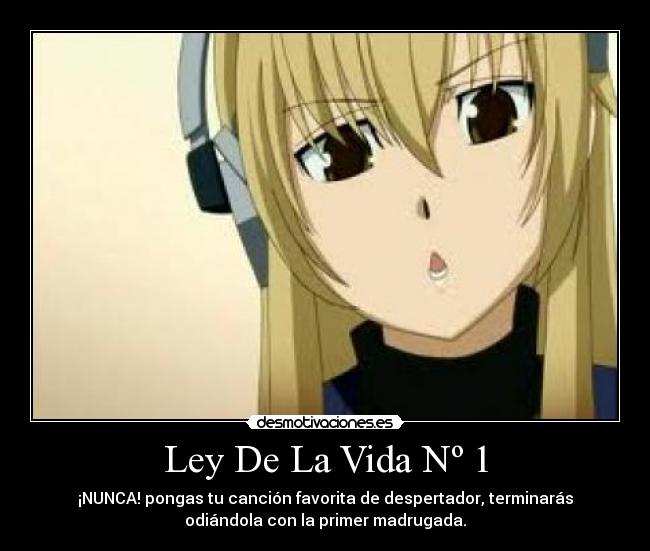 Ley De La Vida Nº 1 - 