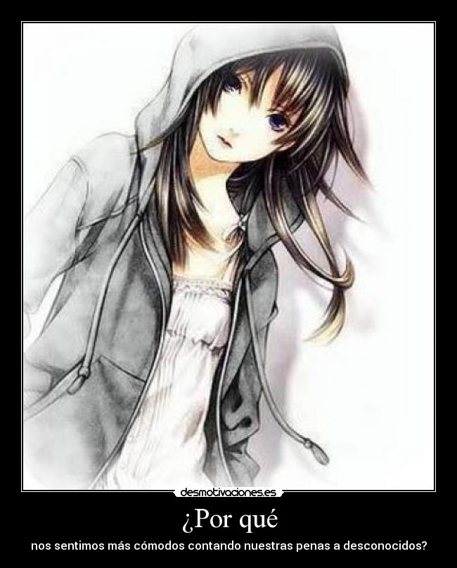 ¿Por qué - nos sentimos más cómodos contando nuestras penas a desconocidos?