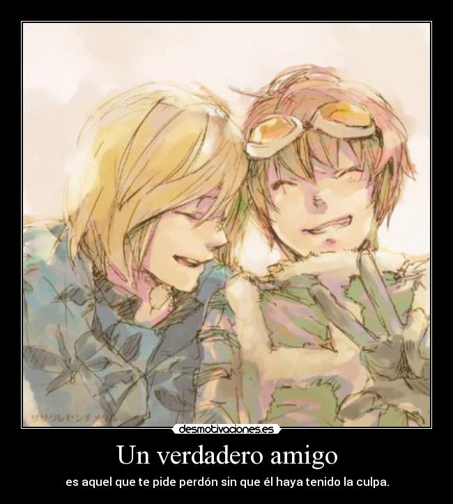 Un verdadero amigo -