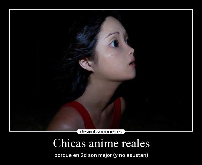 Chicas anime reales -