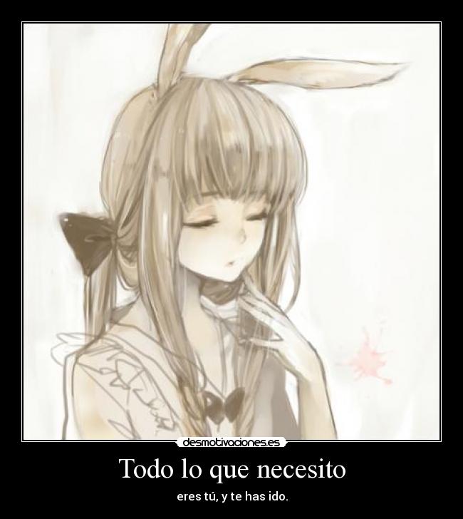 Todo lo que necesito - 