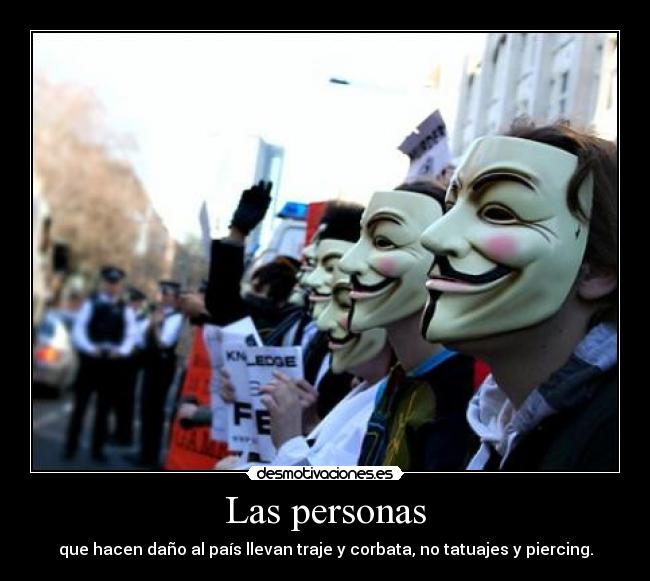 Las personas - 