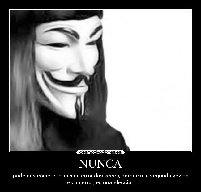 NUNCA -