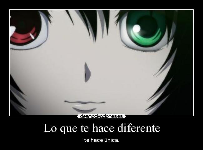 Lo que te hace diferente - 