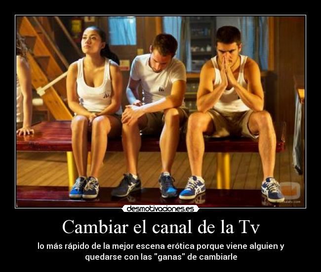 Cambiar el canal de la Tv - 