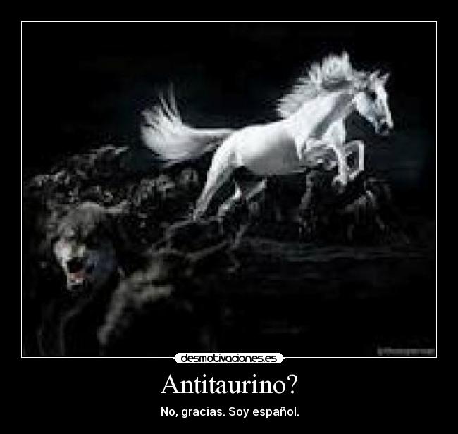 Antitaurino? -