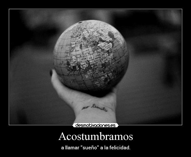 Acostumbramos - 