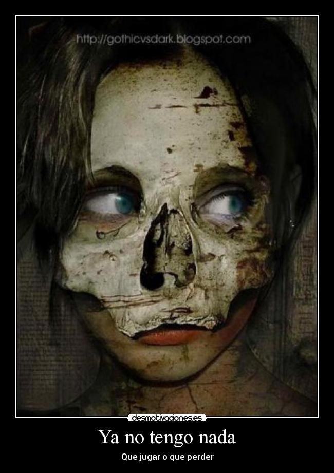 Ya no tengo nada -